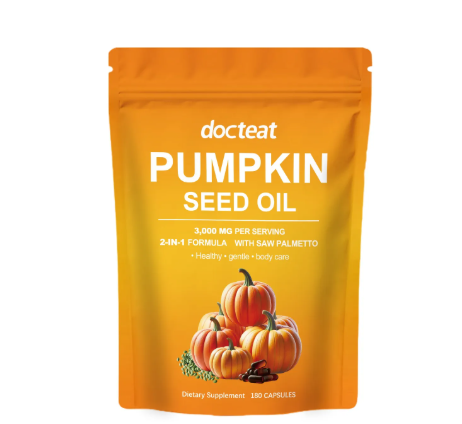 Cápsulas de Aceite de Semilla de Calabaza