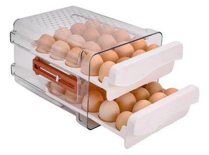 Organizador de Huevos de 2 Pisos
